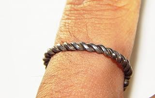 Black Horse Shoe Boat Nail Ring to Destroy Black Magic, Protection & Success