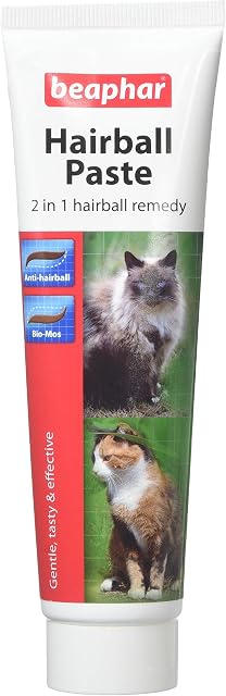 Beaphar Hairball Paste Two-in-One for Cats, 100 g