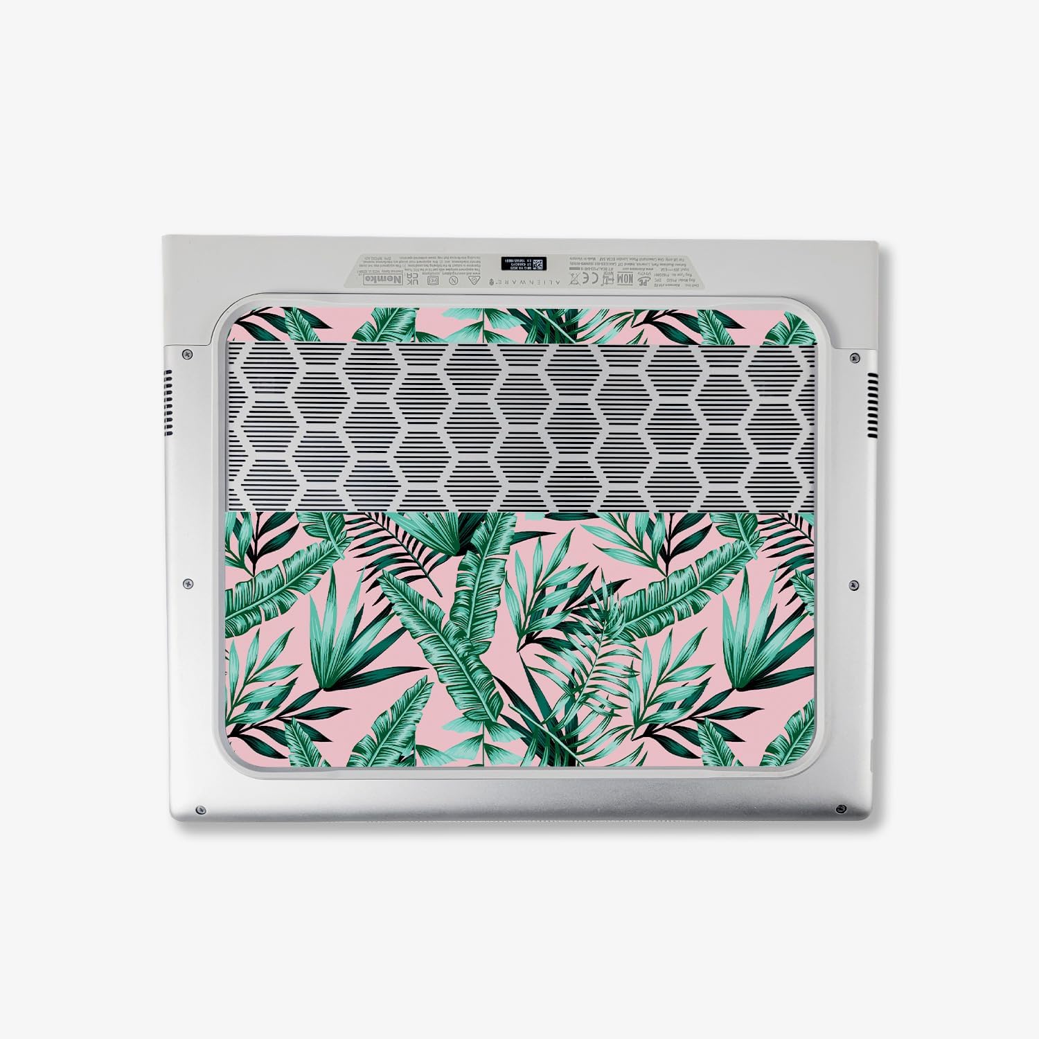 MightySkins Skin Compatible with Alienware X14 R2 (2023) Full Wrap Kit - Two Tone Tropical | Protective, Durable, and Unique Vinyl Decal wrap Cover | Easy to Apply & Change Styles | Made in The USA