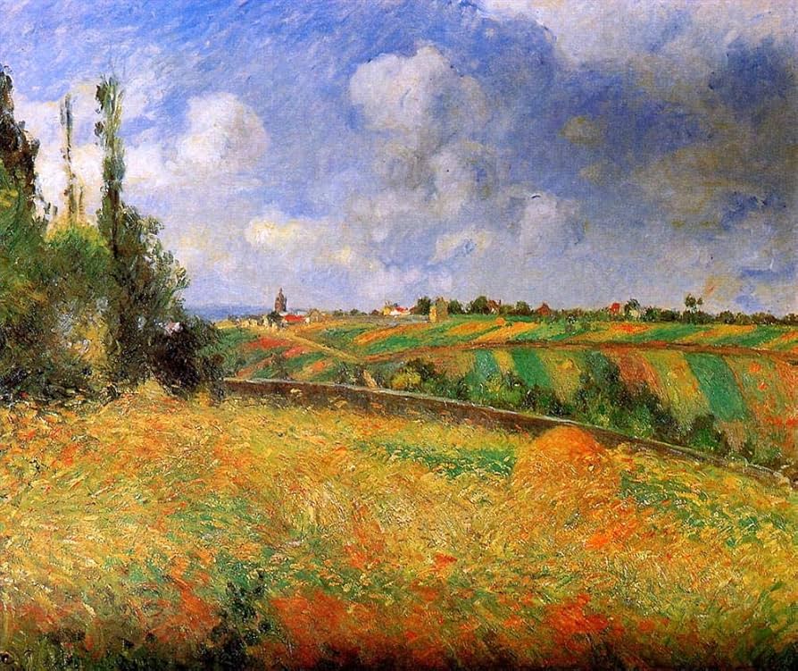 絵画 CamillePissarro,VuedeStamfordBrookCommon Puzzle Camille Pissarro: Boulevard Montmartre, 1897 Grafika