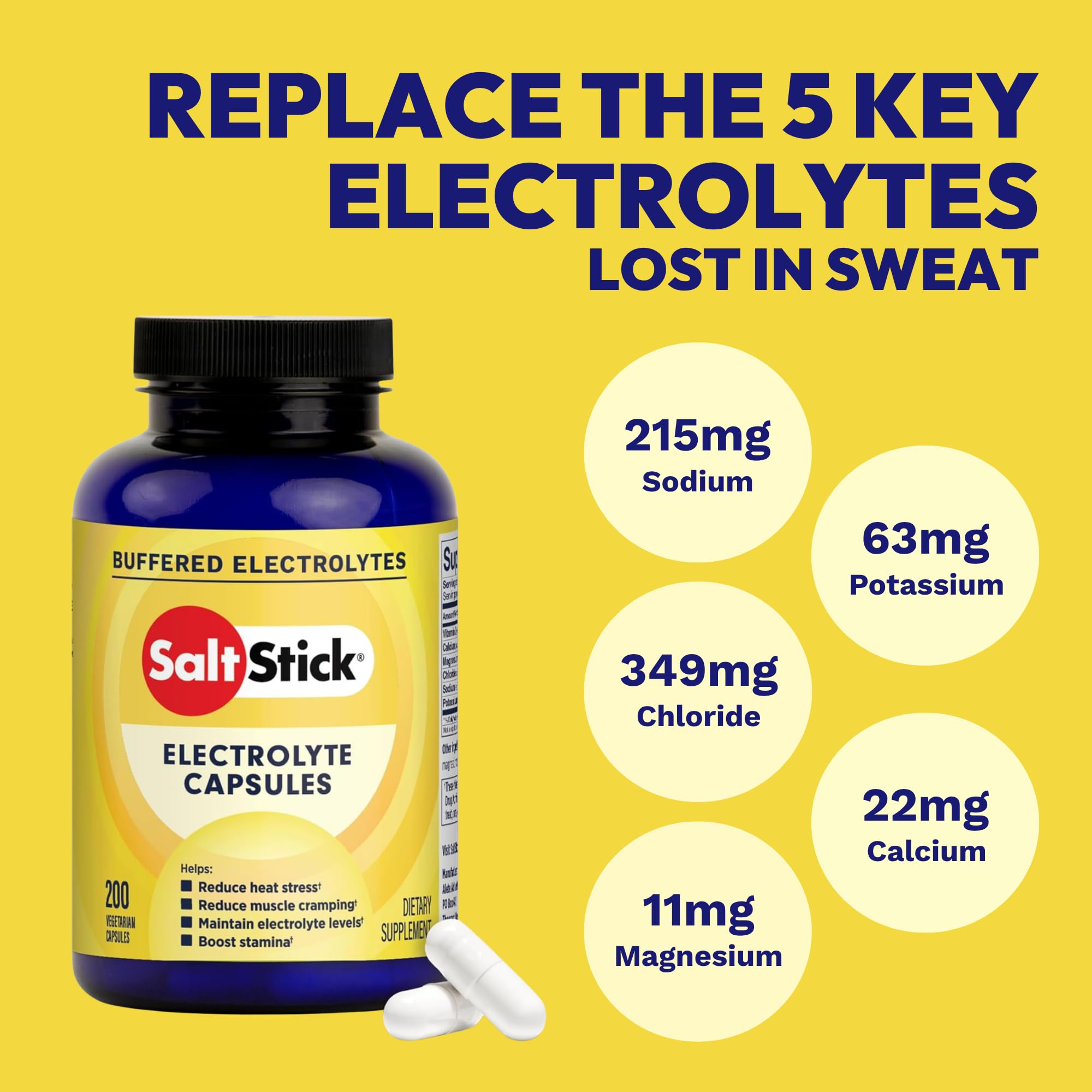 SaltStick Sugar Free Electrolyte Salt Pills 0 Calories 0 Sugar 200 Count — Amazon image 2