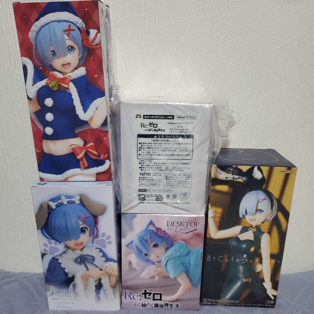 Amazon.co.jp: Re:ゼロから始める異世界生活レム様5人セット