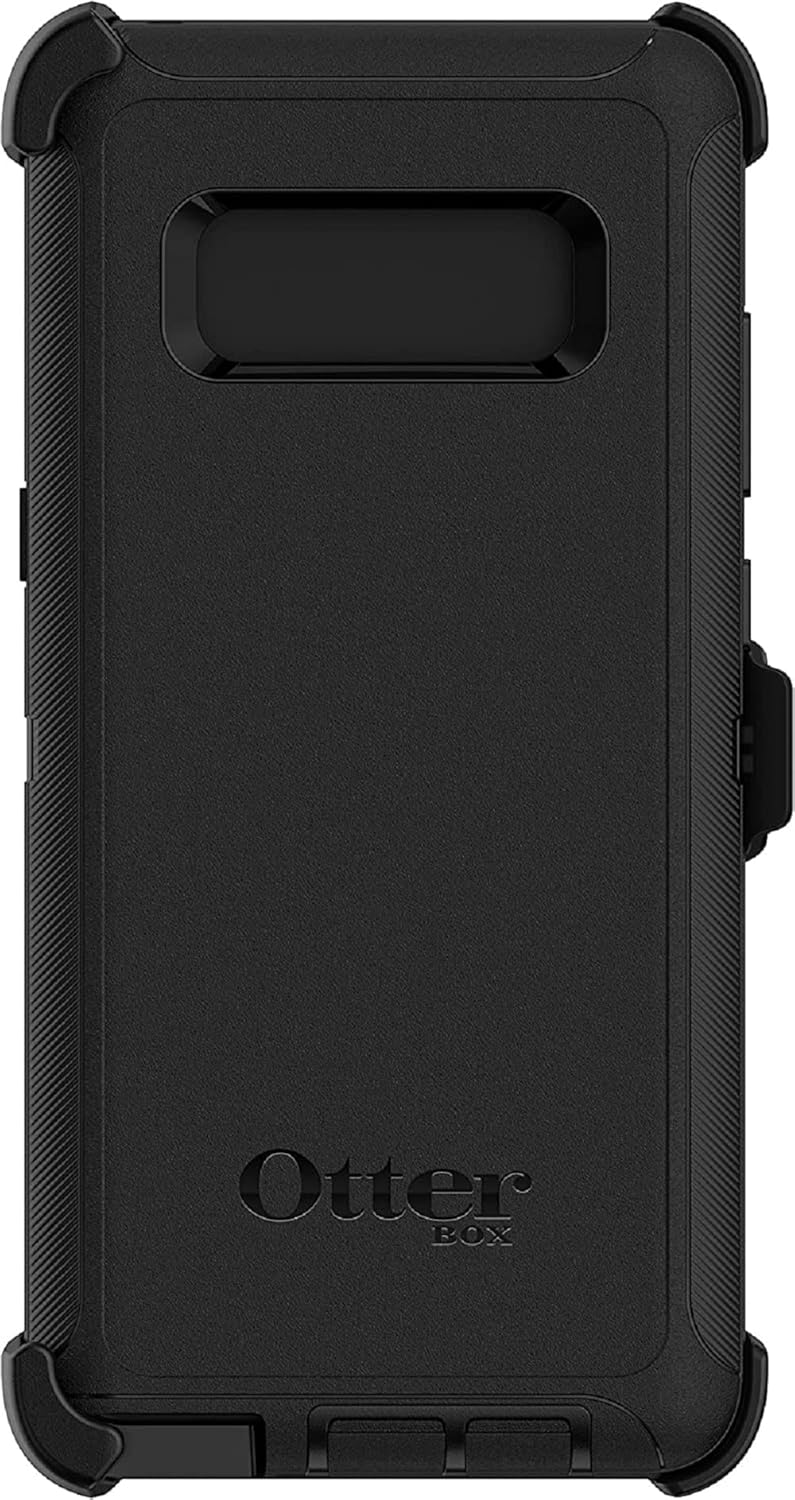 OtterBox Defender Series Screenless Edition Case for Samsung Galaxy Note 8 (Only) - Holster Clip Included - Non-Retail Packaging - Black