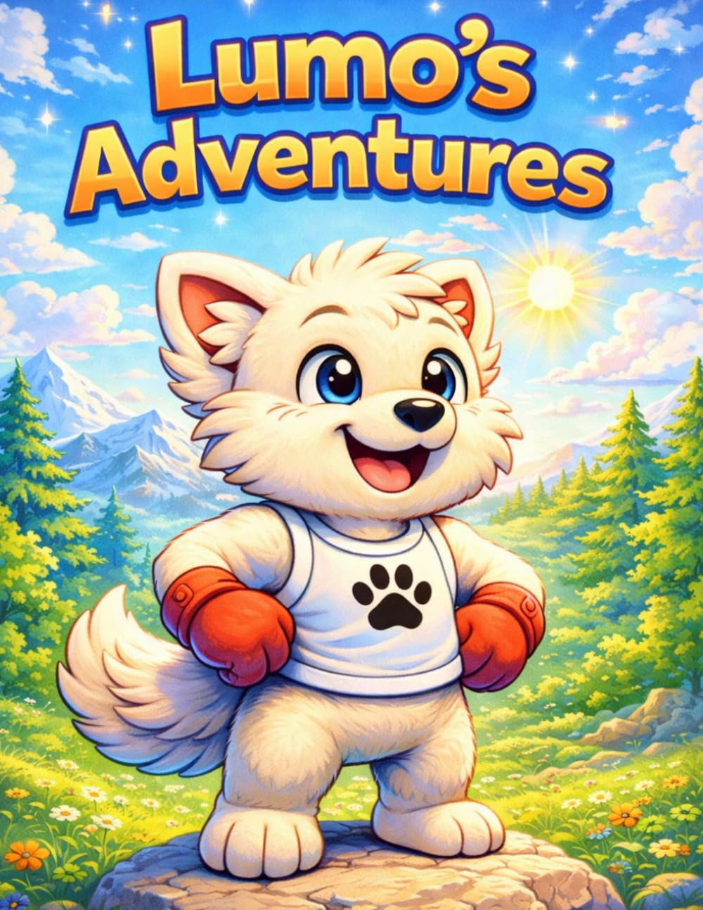 Lumo’s Adventures Coloring Book: A Brave Little Wolf’s Journey