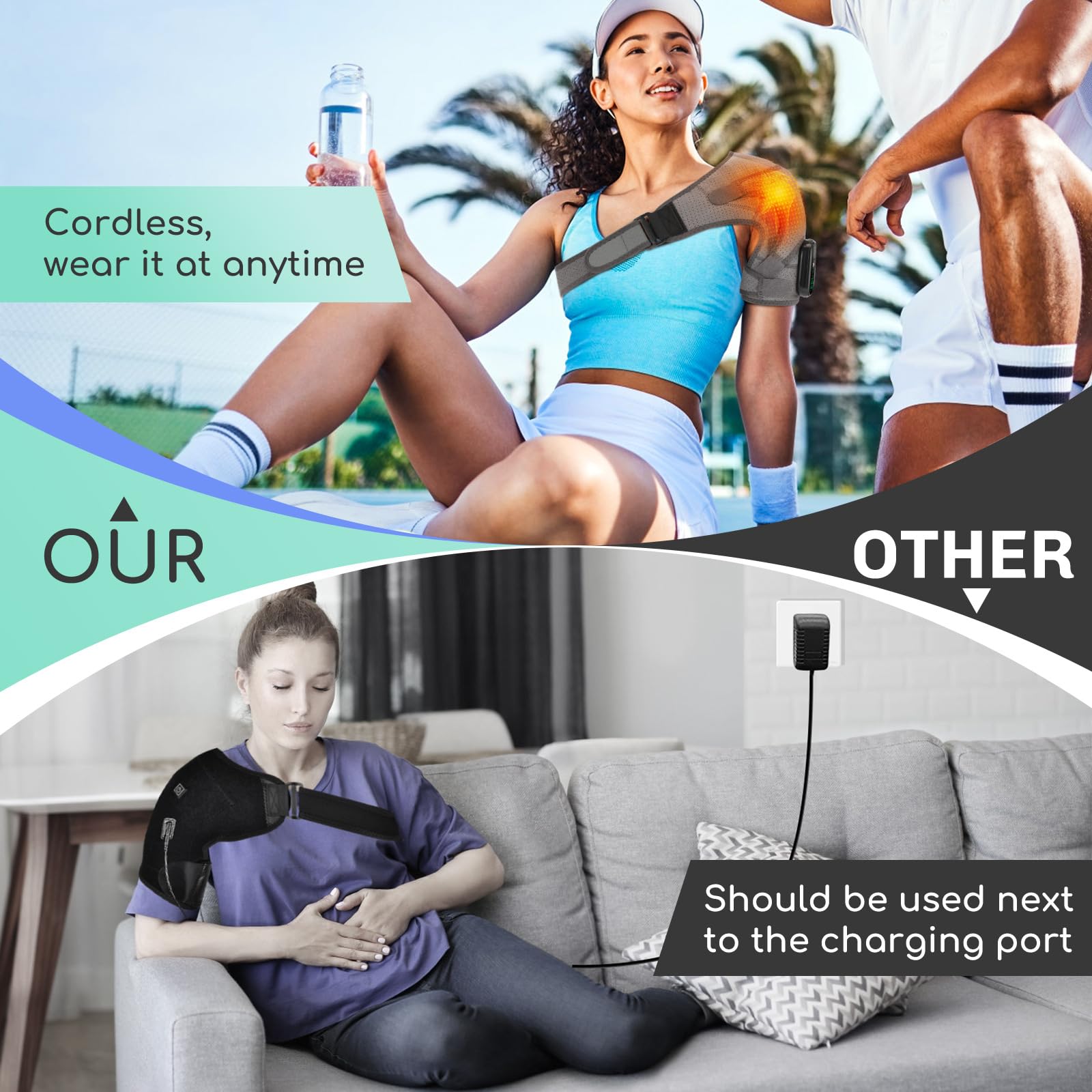 Rejuvacare Triple Method Shoulder Massager