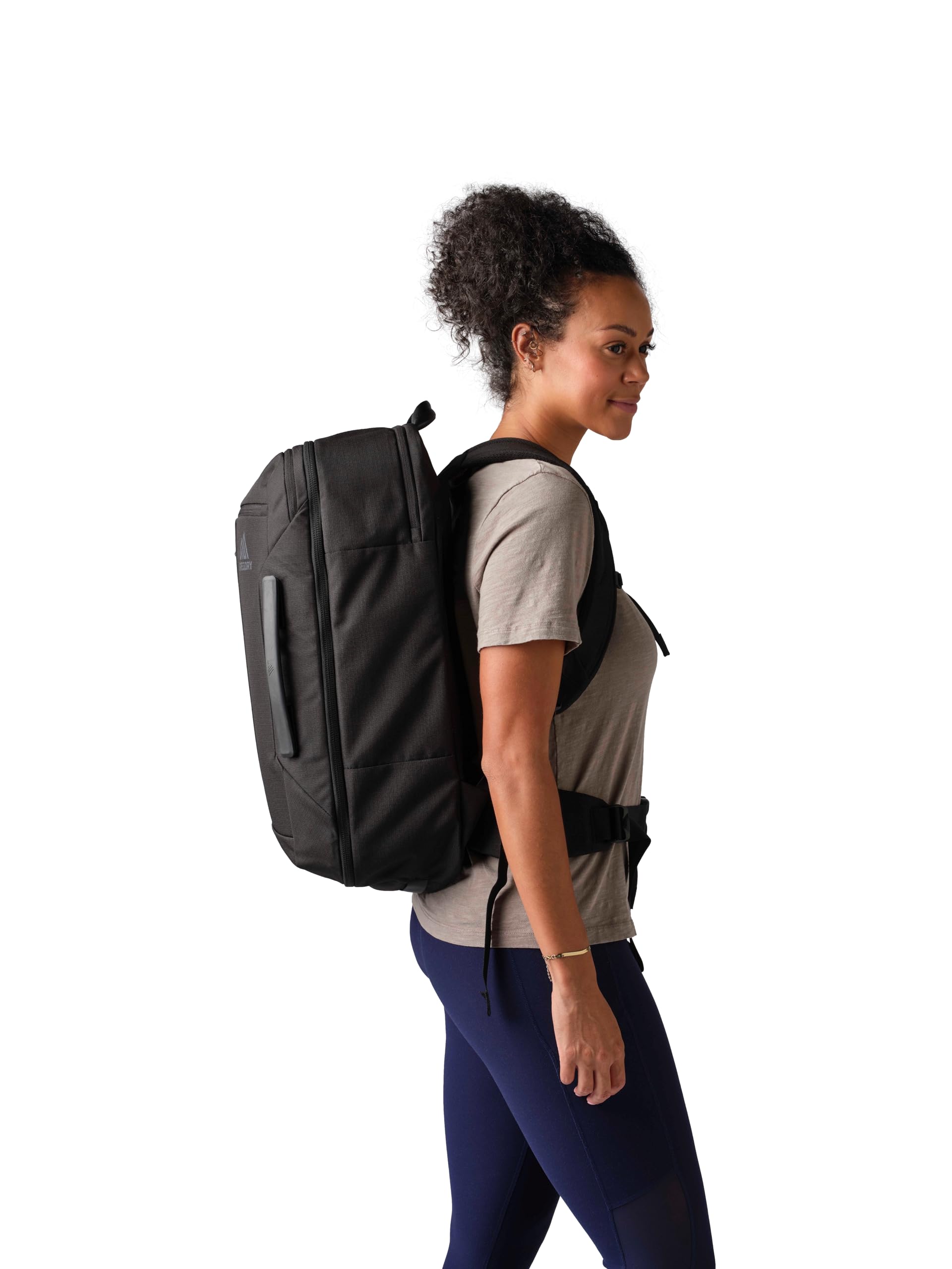 Gregory Active Travel - Border 40, plecak podróżny, 56 cm, 40 l, 1,75 kg, lekka torba podróżna, kieszeń na laptopa 15 cali, brązowy (Mesa Brown)
