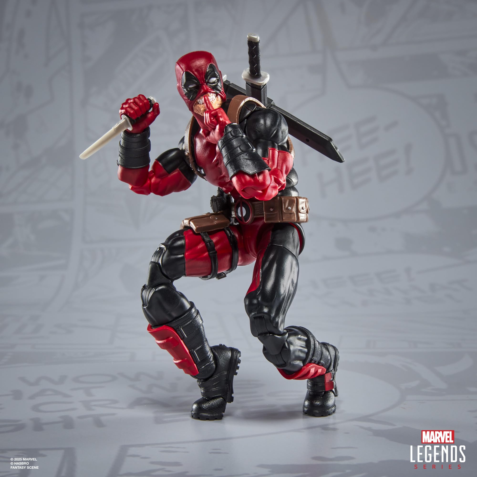 Marvel Legends Maximum Series, Figura de acción de Deadpool con Doop