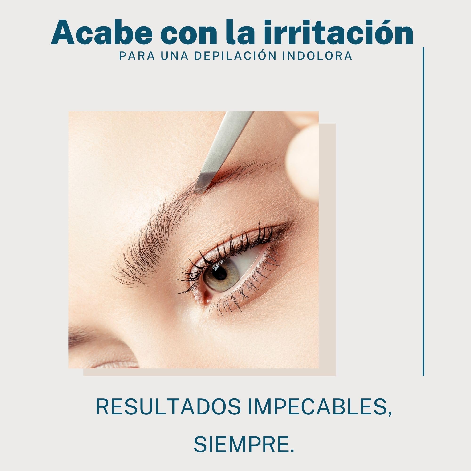REMOS Pinzas de acero inoxidable para cejas que eliminan pelos más finos rojo — view 4