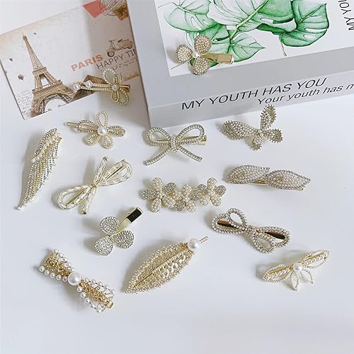 Miniatura 5 de QTMY Paquete de 20 pinzas para el cabello para mujeres y niñas caja misteriosa caja ciega paquete de accesorios de moda caja de regalo