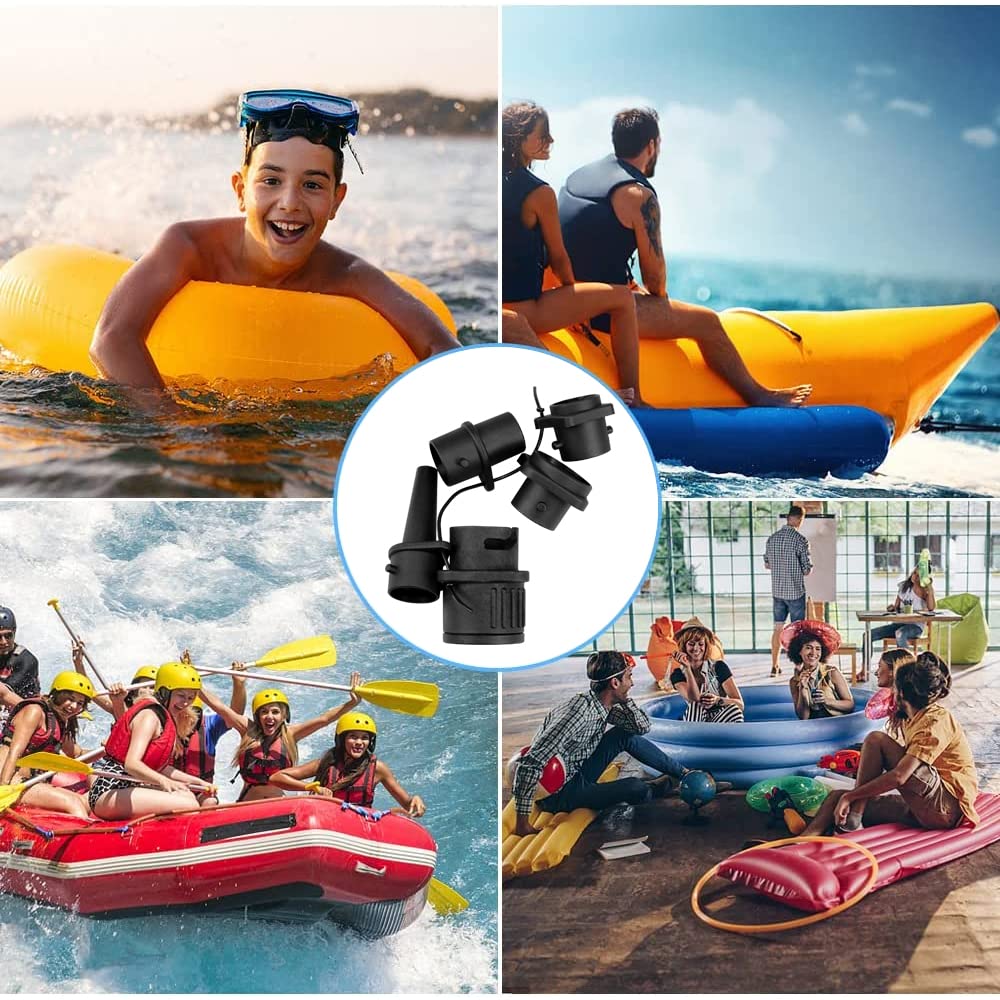 Adaptateur De Valve Universel Pour Bateau Gonflable, Matelas Air Et SUP – Gonflage Rapide, étanche Et Portable