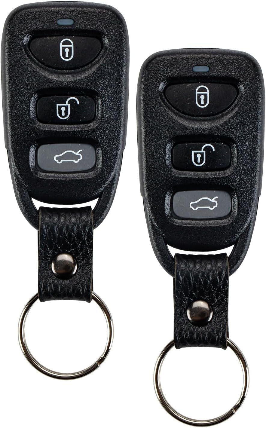 Car Key Fob Replacement for 2013/2014/2015/2016/2017 Hyundai Elantra GT 2011/2012/2013/2014 Accent Keyless Entry Remote Control TQ8RKE - 3F03 (Pair)