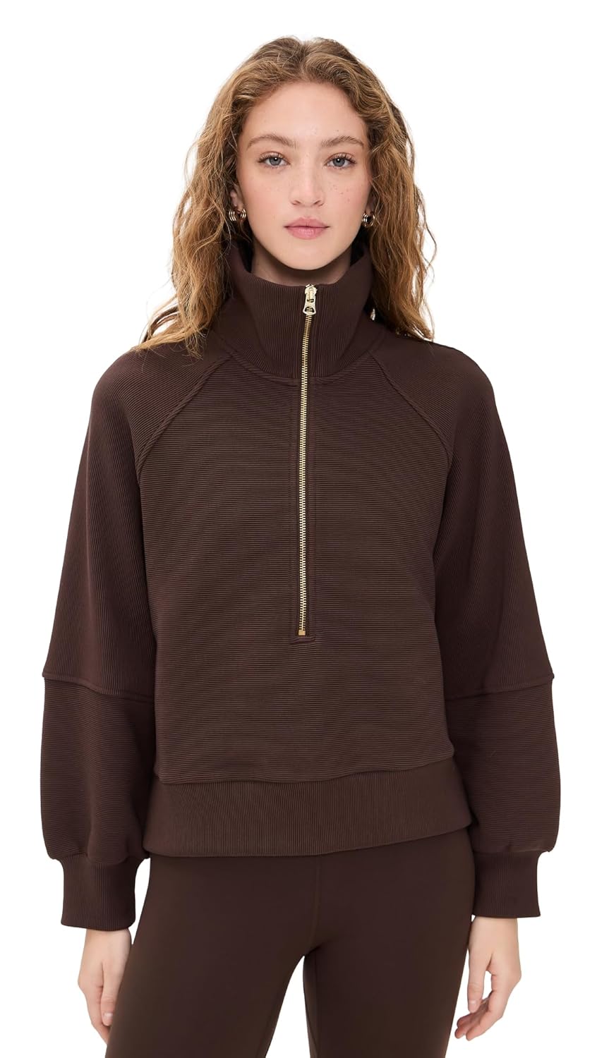 Varley Womens Milano Half Zip Sweatshirt 2 0