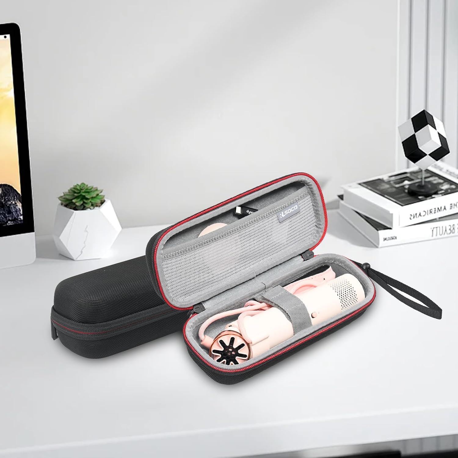 RLSOCO Carrying Case for Dyson HushJet Mini Cool fan - Black