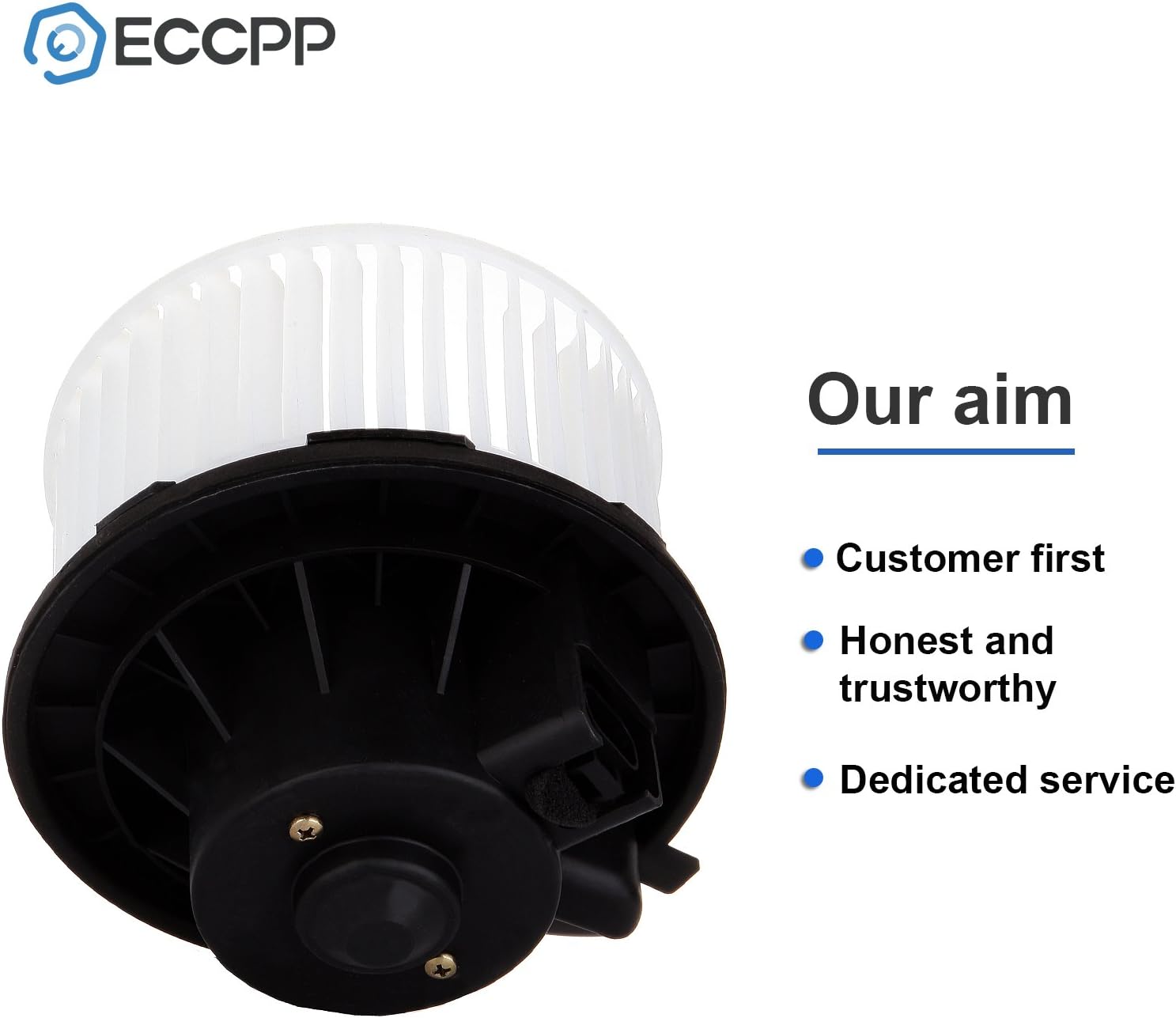 ECCPP Blower Motor 700191 Fit for 2003-2014 for Cadillac Escalade /2003,2005,2006 Chevy Silverado 1500 HD/2003-2014 Chevy Tahoe/2003-2006 for GMC Sierra 3500/2003-2011 for GMC Yukon XL 1500 2500 3500