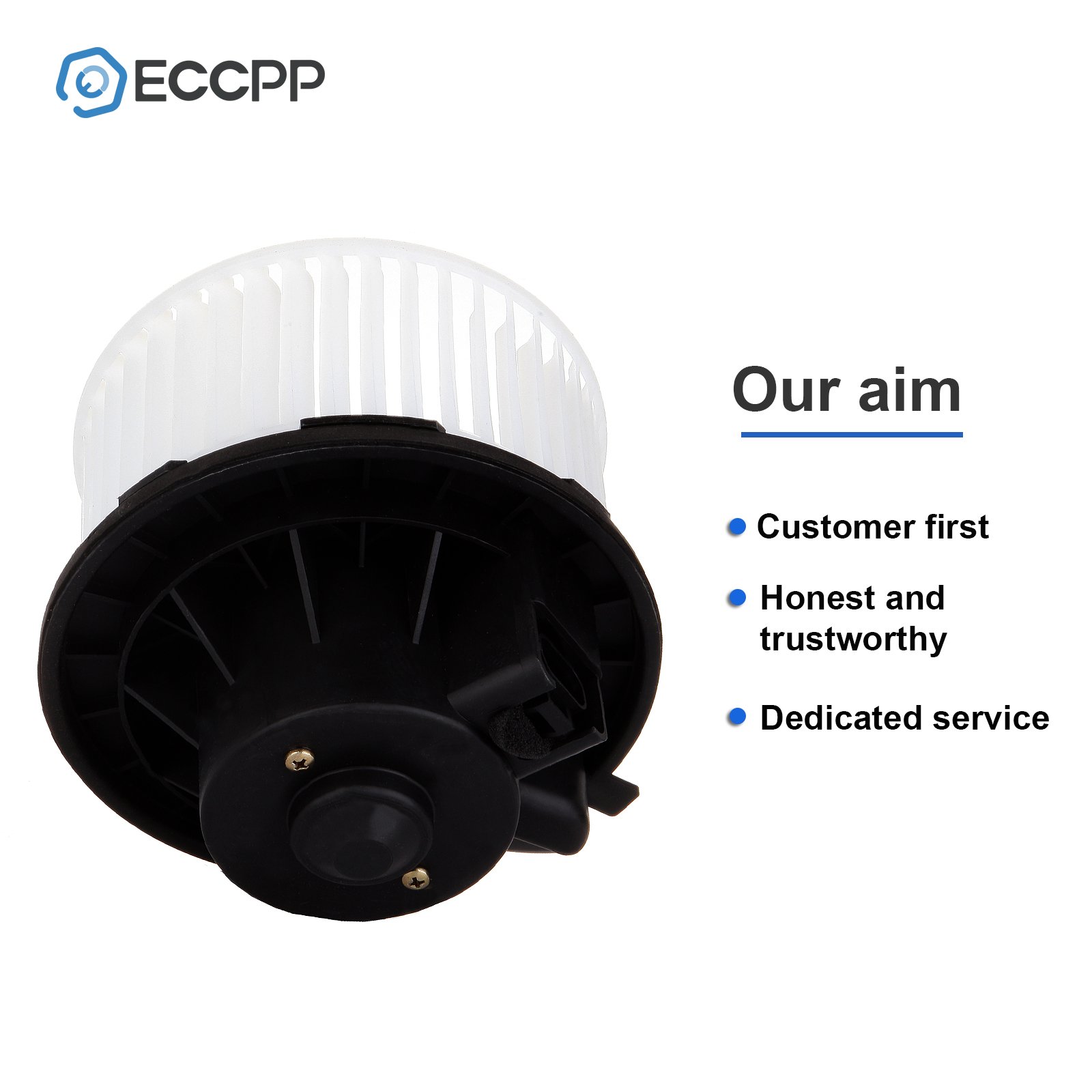 Amazon | HVAC プラスチックヒーターブロワーモーター ABS ファン