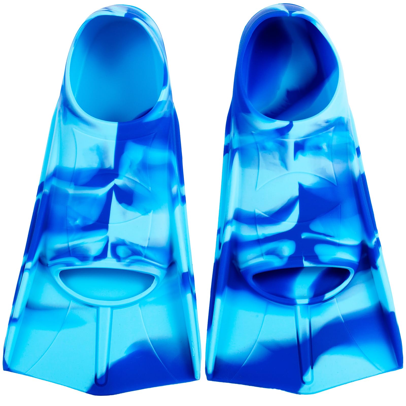 YOTAN Schwimmflossen Kinder | 100% Silikon Kurzflossen | Training Flossen | leichte Kurze Trainingsflossen | Trainingsschwimmflossen für Training im Schwimmen für Kinder Mädchen Jungen Anfänger