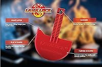 Vista 2 de LavaLock Smok-n-Scrape - Parrilla y raspador para ahumar, herramienta de limpieza para removedor de residuos para hervidor Weber, Weber Smokey