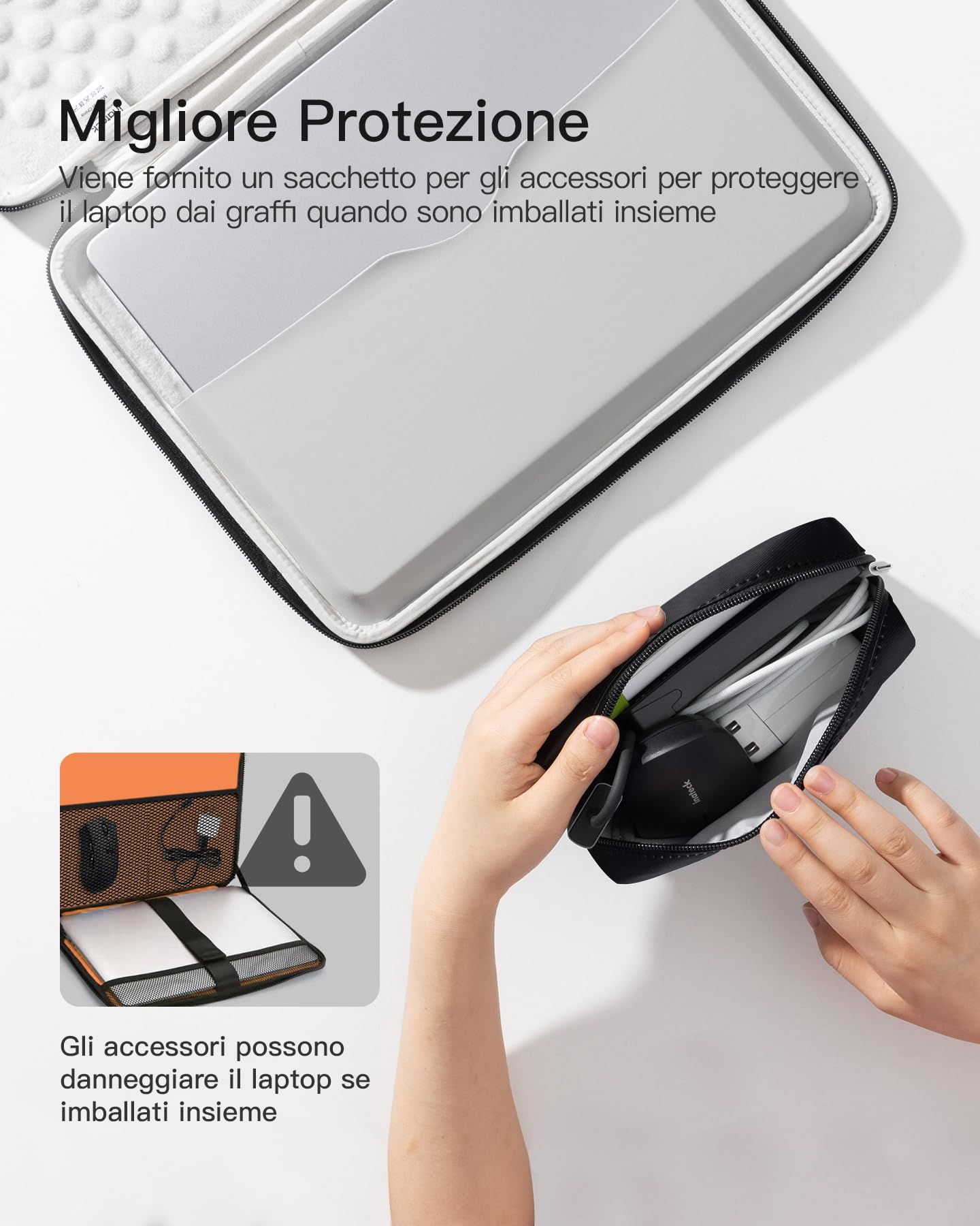 Inateck Custodia antiurto per laptop LB02015