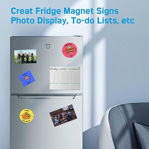 Miniatura 4 de Uinkit Hojas magnéticas imprimibles de papel fotográfico brillante de 8.5 x 11 pulgadas, 10 hojas y 30 hojas de 4 x 6 pulgadas