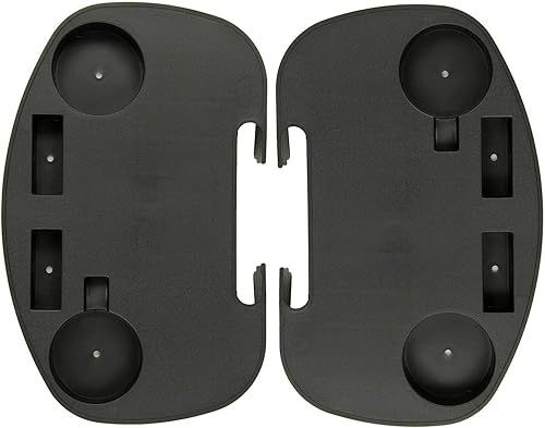 Bandeja de utilidad con clip con portavasos para sillas reclinables de gravedad con marco A