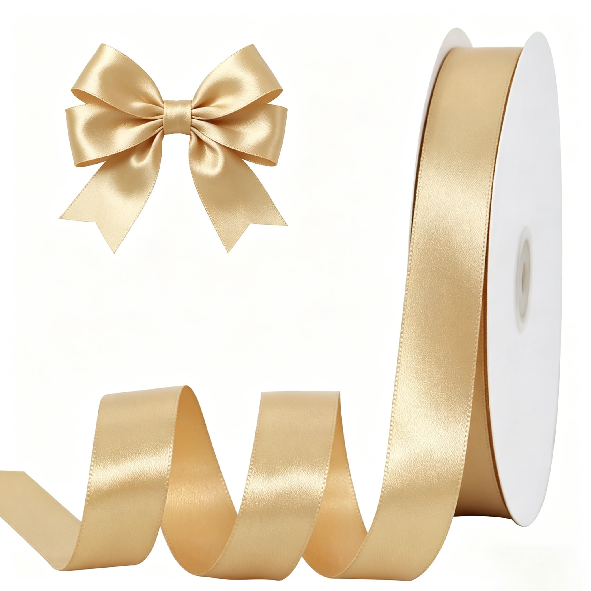gold ribbon for dress Amazon.com: Gold Satin Ribbons 3/8 Inch x 25 Yards, Fabric Ribbon with Gold  Edges Border for Gift Wrapping, DIY Crafts, Floral Bouquets, Hair Bows,  Sewing Projects, Birthday Baby Shower Wedding Decorations :