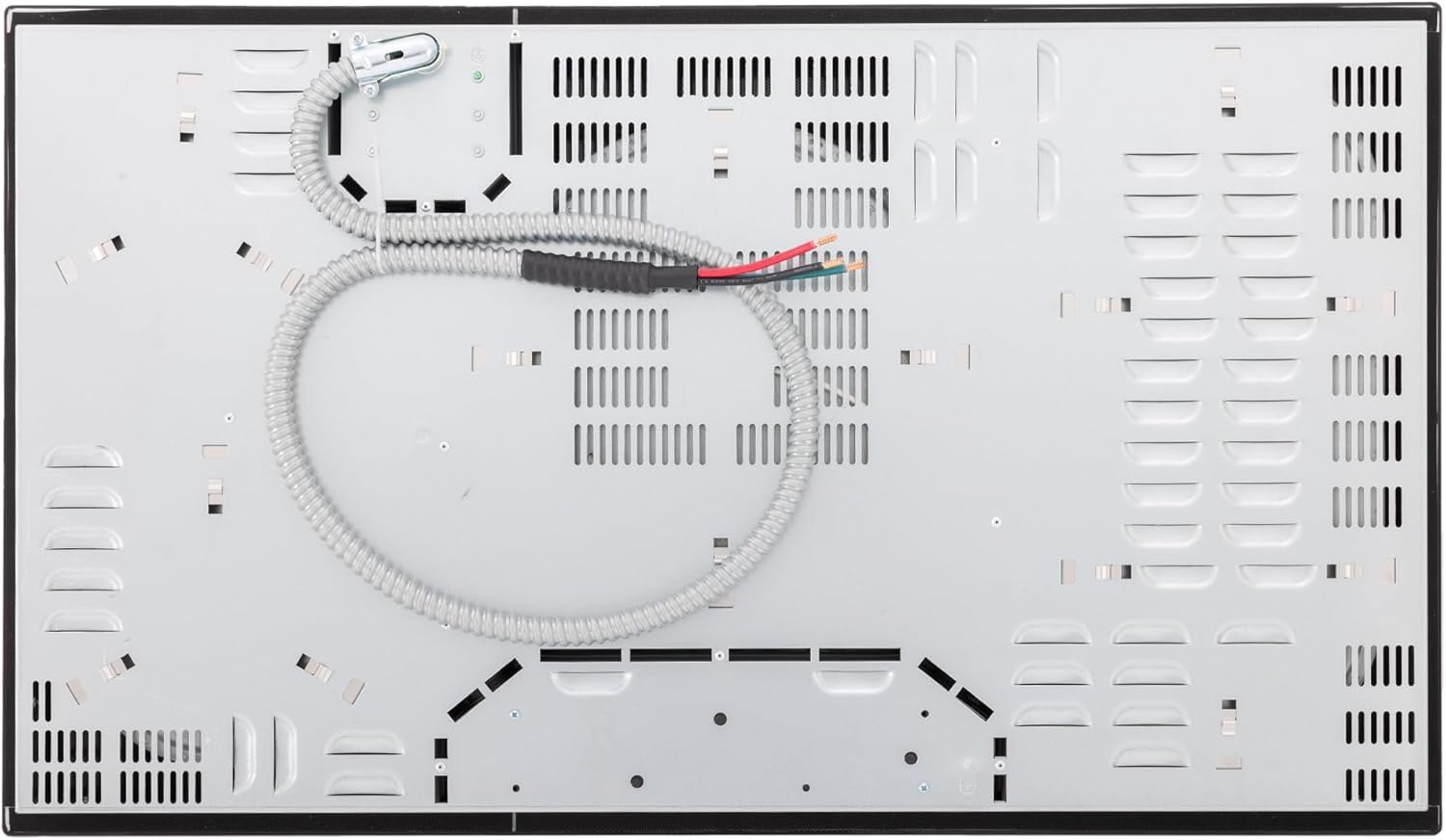 Electric Cooktop 36 Inch Ceramic Stove - 5 Burners Built-in 220-240V Black Cooktop, Touch Control, Child Lock, 9 Power Levels, Timer (9200W)