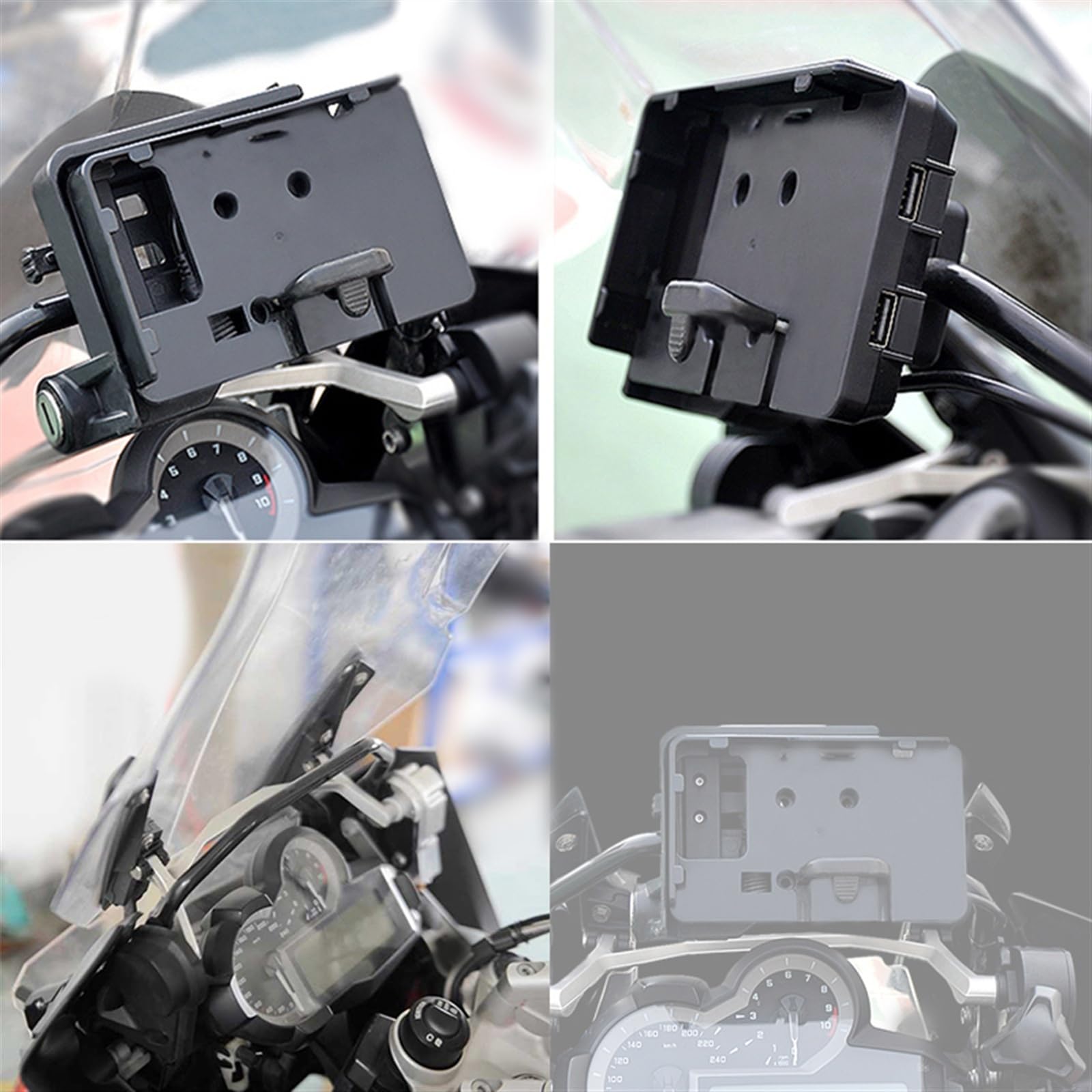 Soporte para Manillar De Navegación GPS para Teléfono Móvil, 12MM para BMW R1250GS LC Adventure 2019 2020
