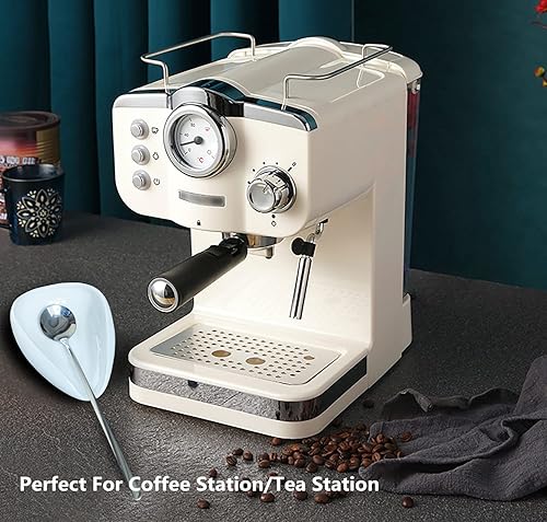 Miniatura 3 de Soporte para cuchara y cuchara de café, soporte de cuchara de café de cerámica, soporte para cuchara pequeña para agitadores de café, cucharadita,