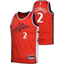 Kawhi Leonard Los Angeles Clippers #2 NBA Kids Youth Boys 4-20 Red Statement Edition Player Jersey