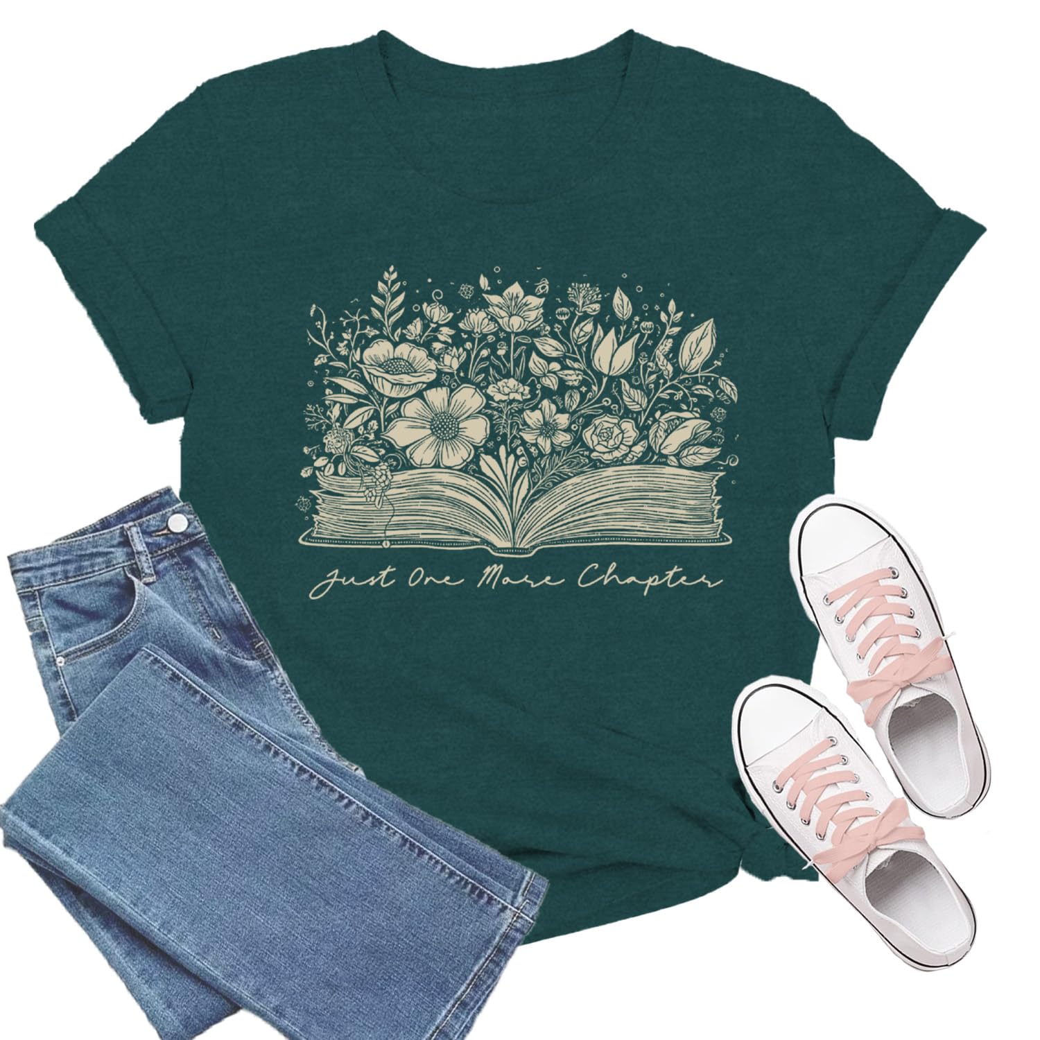 Book Shirts for Women Book Lover T-Shirt Reading Tee Teacher Tops
