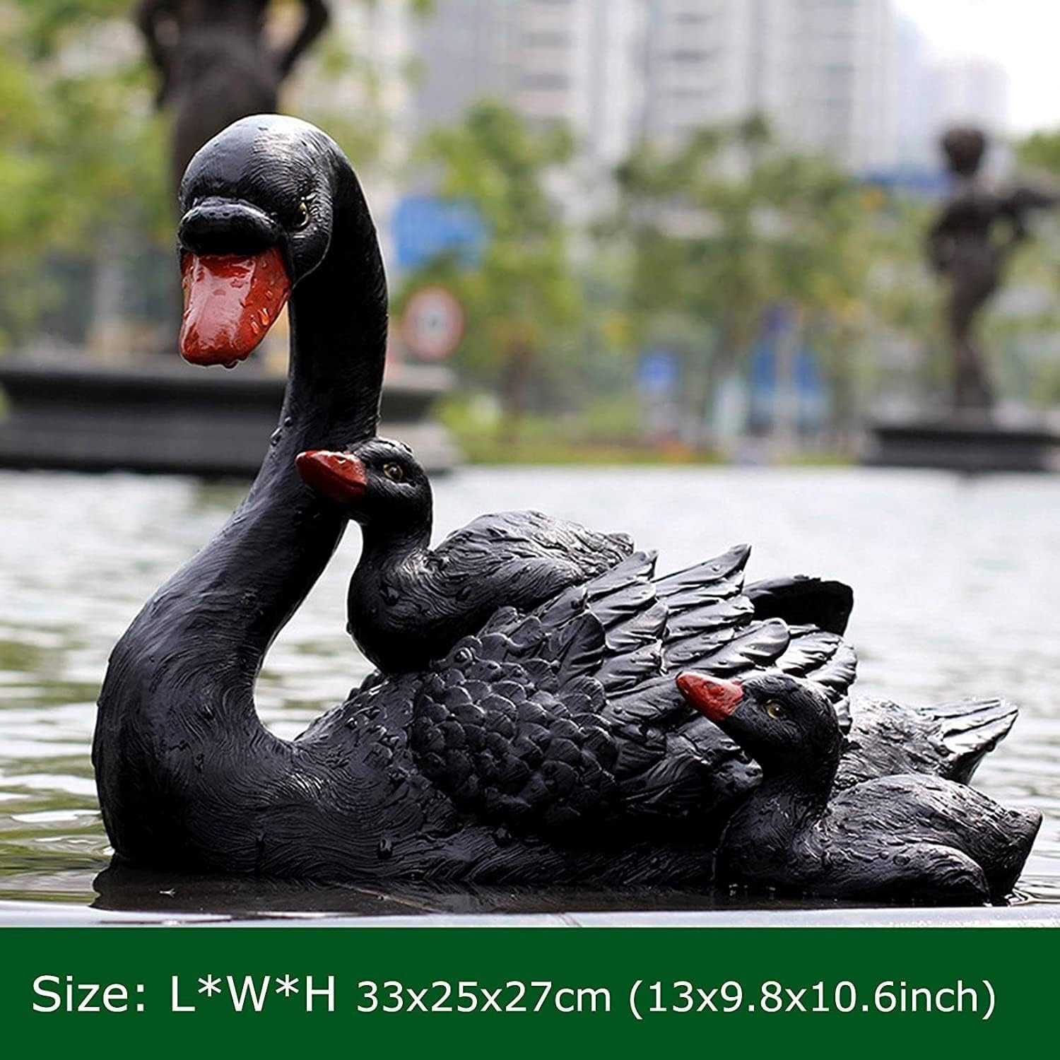 注文割引 白鳥 鳥の置物アウトドア兼用インテリア彫刻雑貨スワン庭用置物庭園オーナメントアクセント個性的アレンジ特殊エクステリアオブジェ 洋風 Hlt No