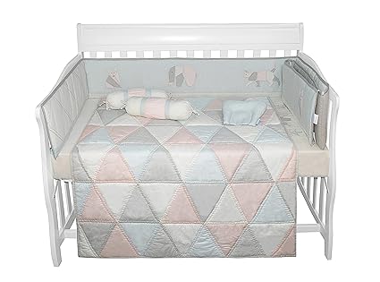 5 piece cot bedding set