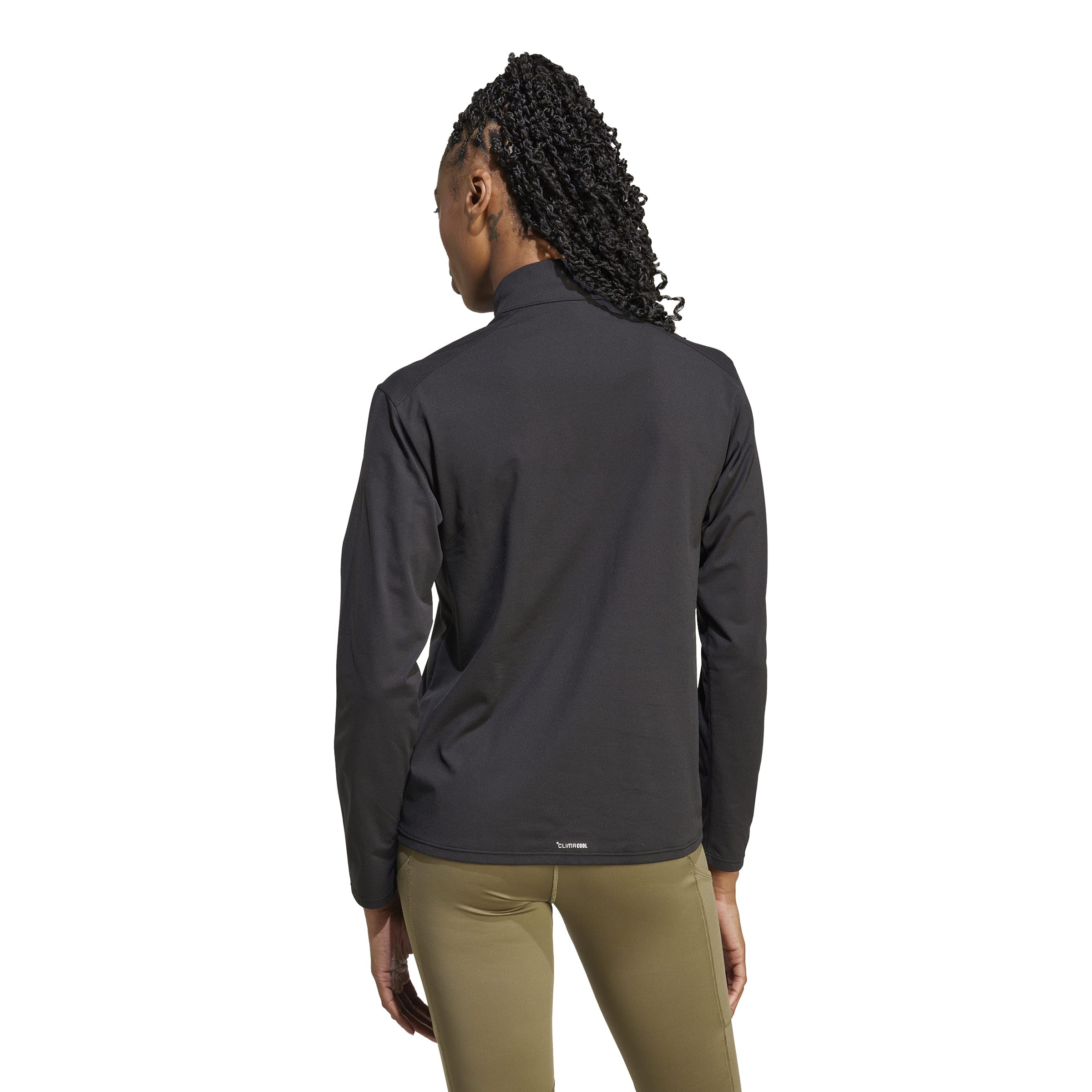 adidas Women's Camiseta Manga Larga Terrex Multi Climacool 1/2 Zip