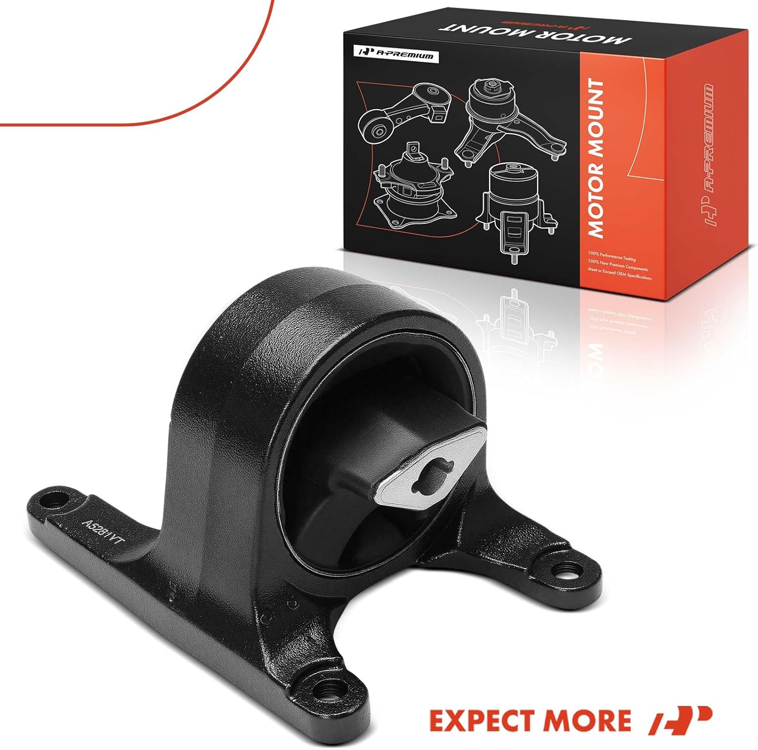 A-Premium Transmission Mount Compatible with Jeep WJ Series Grand Cherokee 1999-2004 4.7L, Automatic Transmission