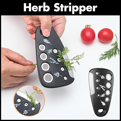 Miniatura 8 de Juego de utensilios de cocina de acero inoxidable de 6 piezas, rallador de queso, pelador, cortador de pizza, abridor de botellas, molinillo de ajo,