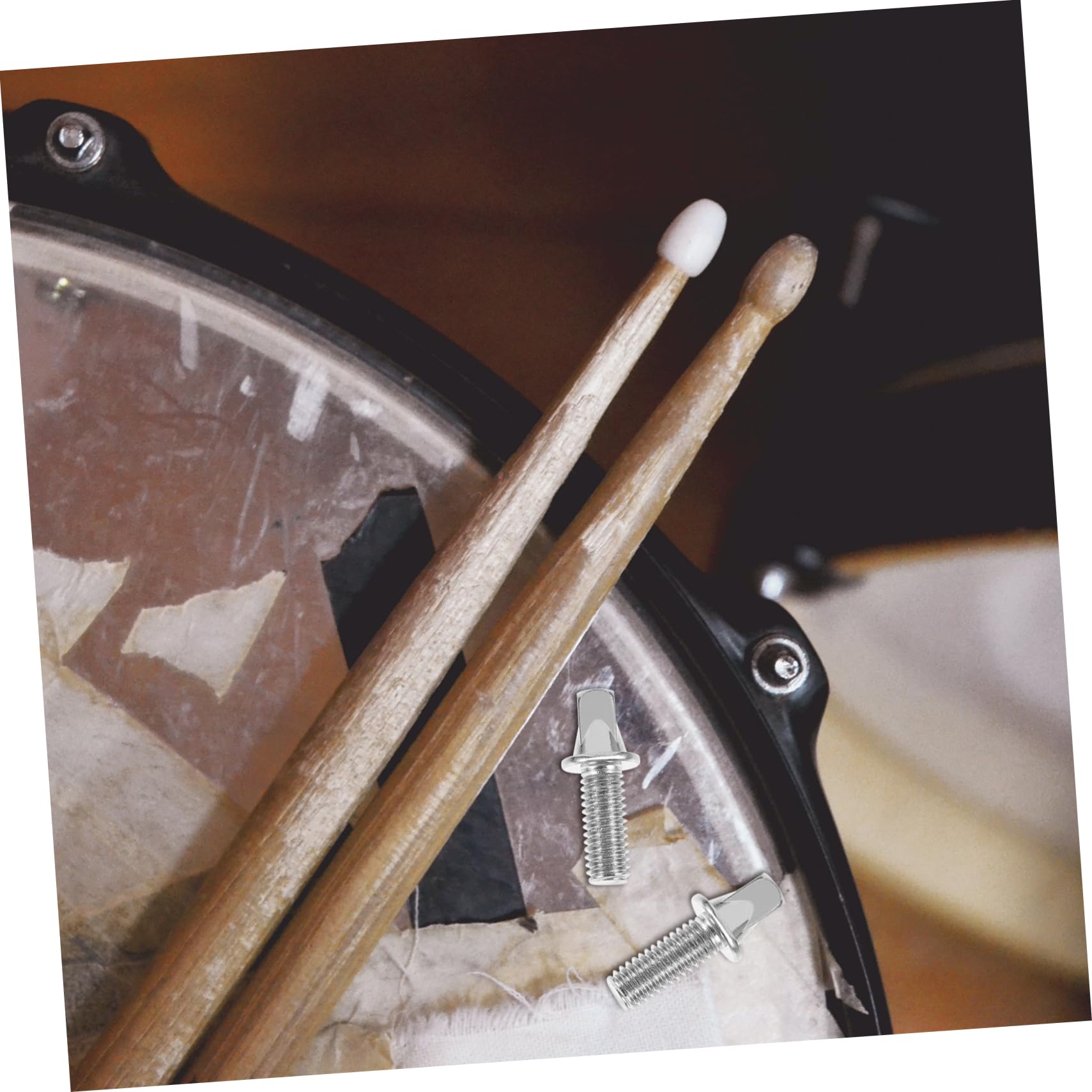 NULYLU Drum Key Bolts Set M6x15mm Replacement Drum Set Hardware Screws for Accessories