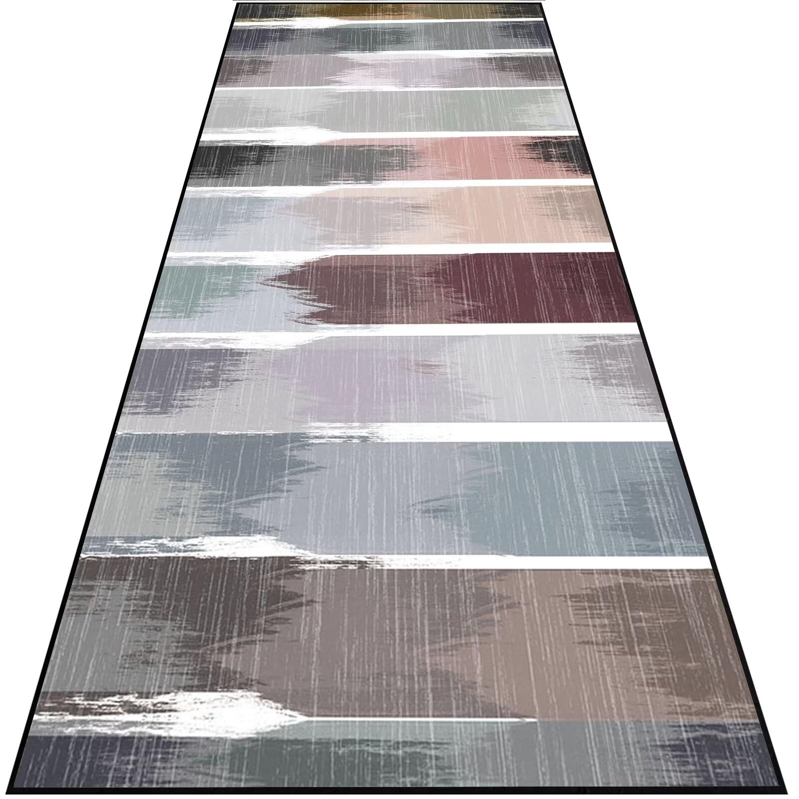 Tapis de cuisine lavable et résistant aux intempéries pour balcon et entrée 70x440cm