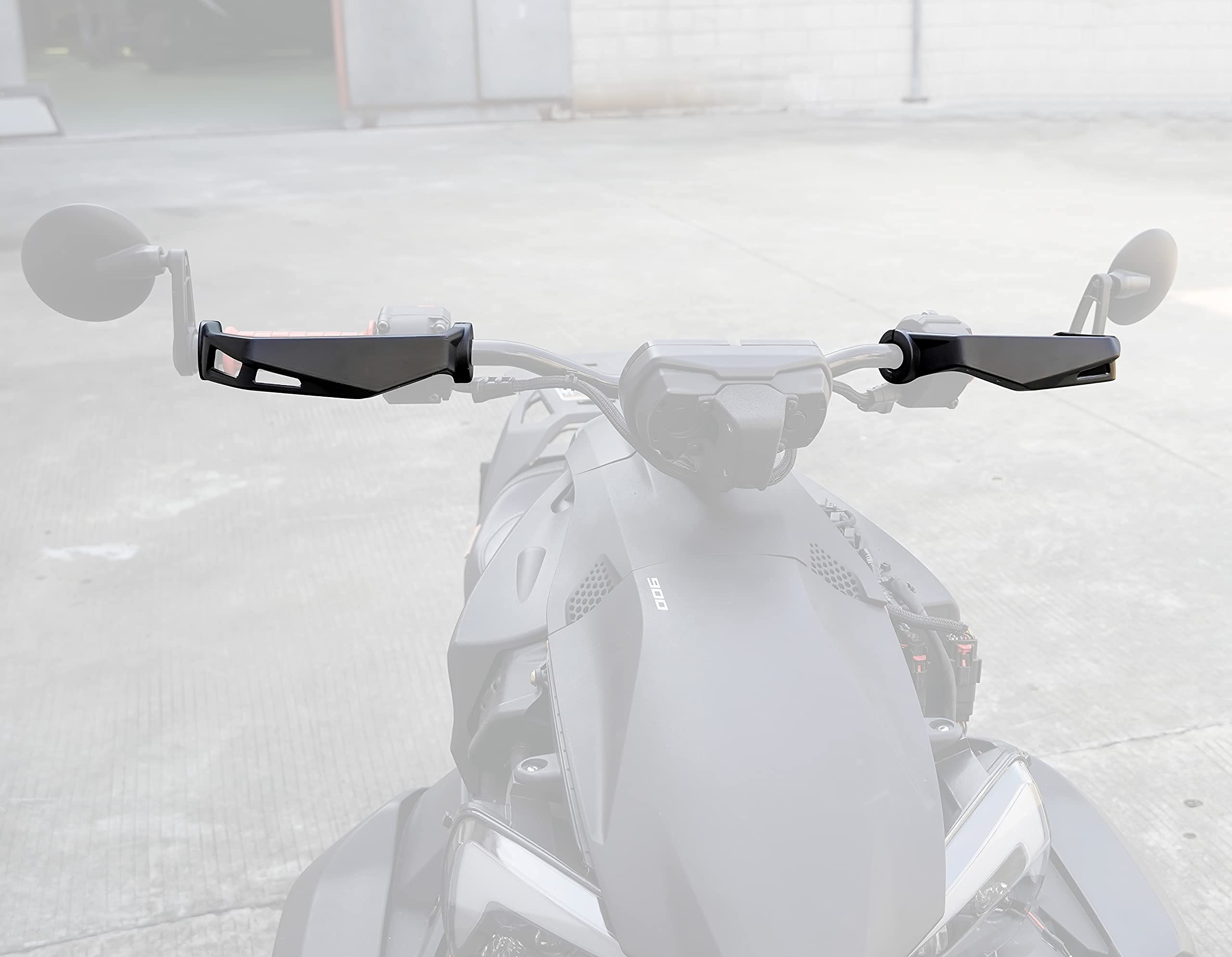 Handschutz-Schutz-Windabweiser für Ryker 600 900 Rally Sport, 219400894 ATV Kunststoff-Handschutz-Abdeckung, Linker Rechter Lenker-Luftabweiser