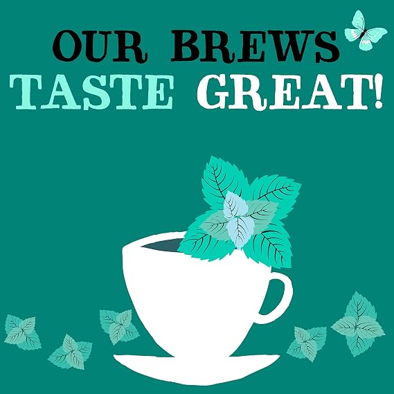 Clipper Tea Organic Mint & Fennel Herbal Tea, After Dinner Mints - USDA Organic, Non-GMO, Sustainable Caffeinated British Tea, 6 Pack, 120 Unbleached Tea Bags