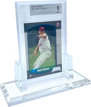 Acrylic Display Stand for BGS Beckett Graded Card Slabs - Elegant & Sturdy