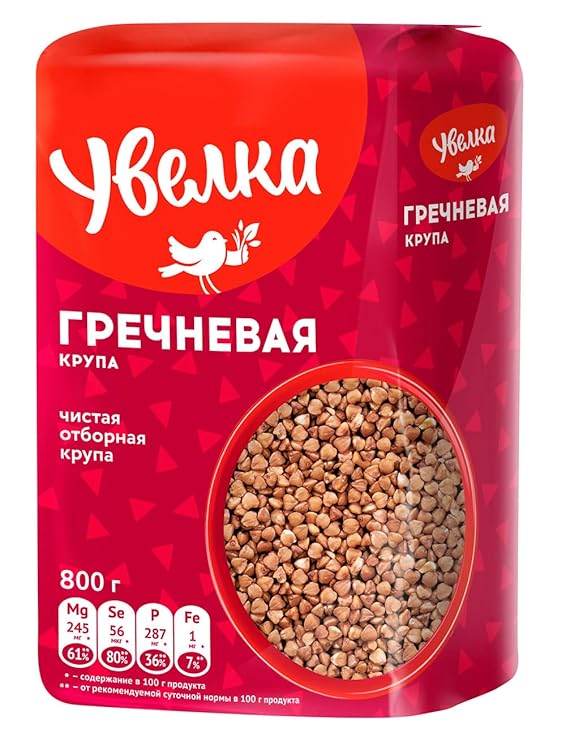 Uvelka Buckwheat Groats Extra, 800g