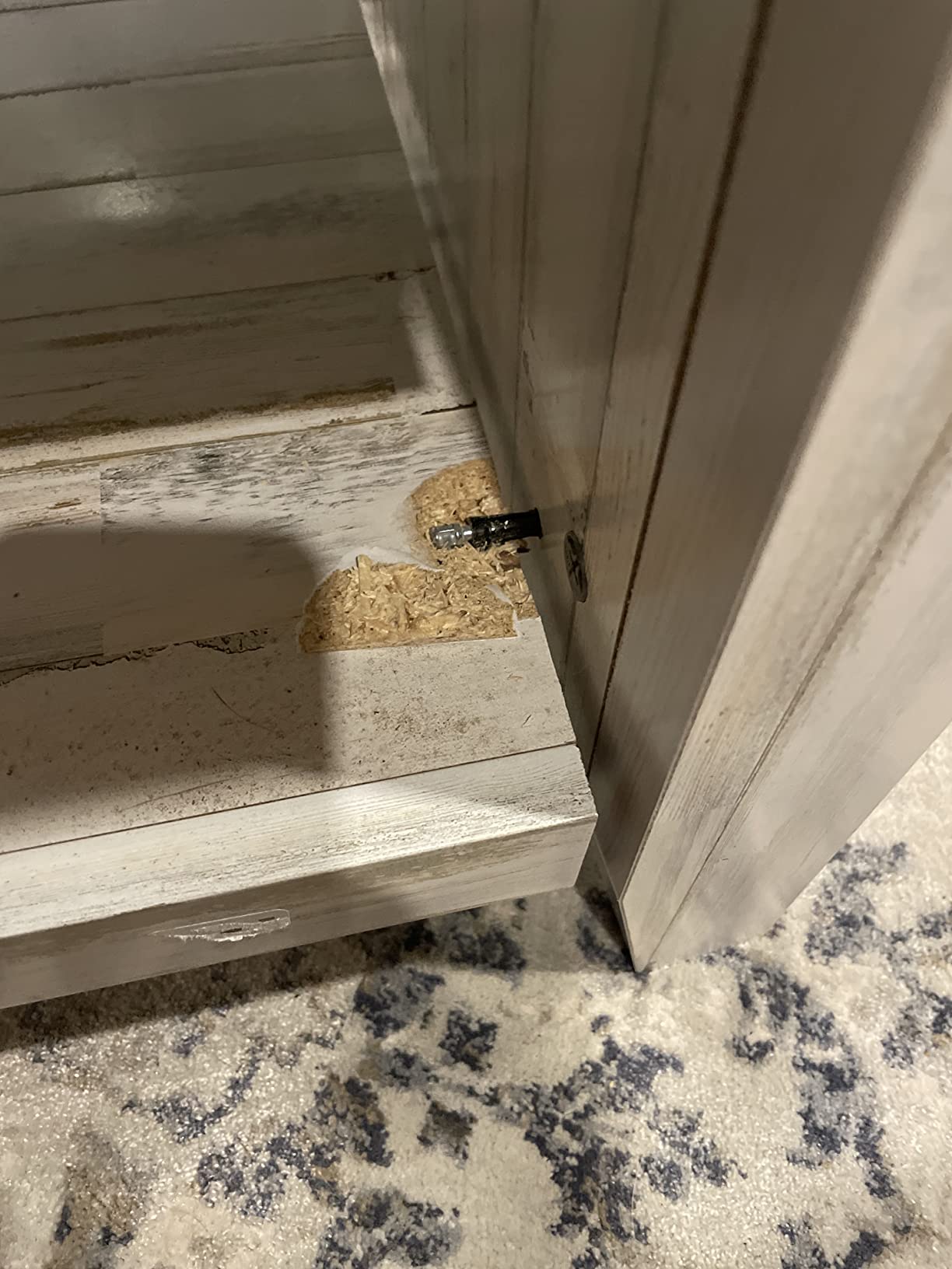 31/mo Finance Sauder Dakota Pass Lifttop Coffee Table, White Plank finish Buy Now, Pay Later