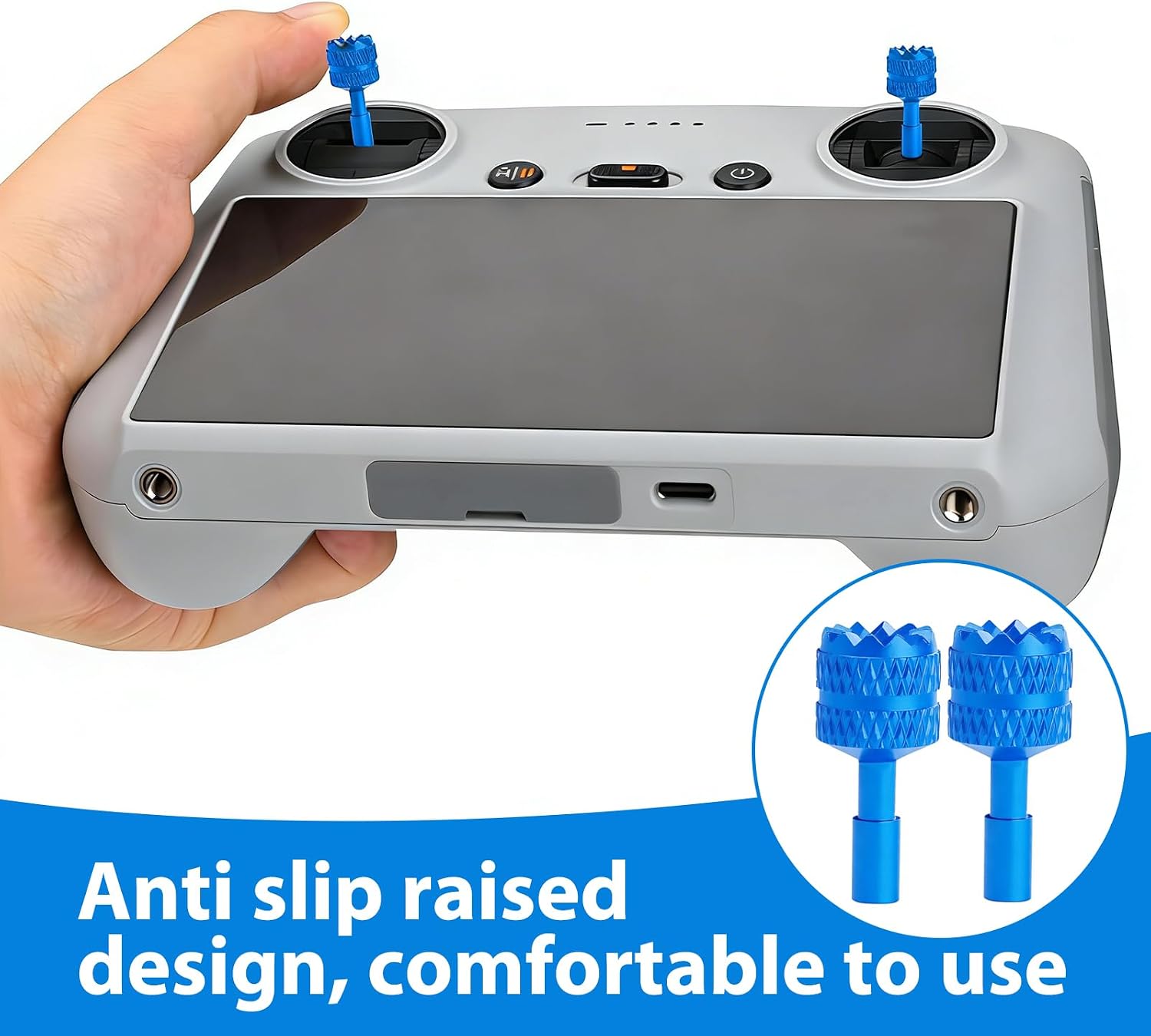 RC/RC2 Joystick Replacement, Aluminum Controller Sticks Compatible with DJI image 4