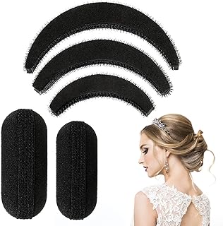 5Pcs Sponge Volume Bump Inserts Hair, Back Bump It Up Hair Clip Accessory, Volume Fluffy Hair Styling Increased Hair Sponge Pad For Women Girls