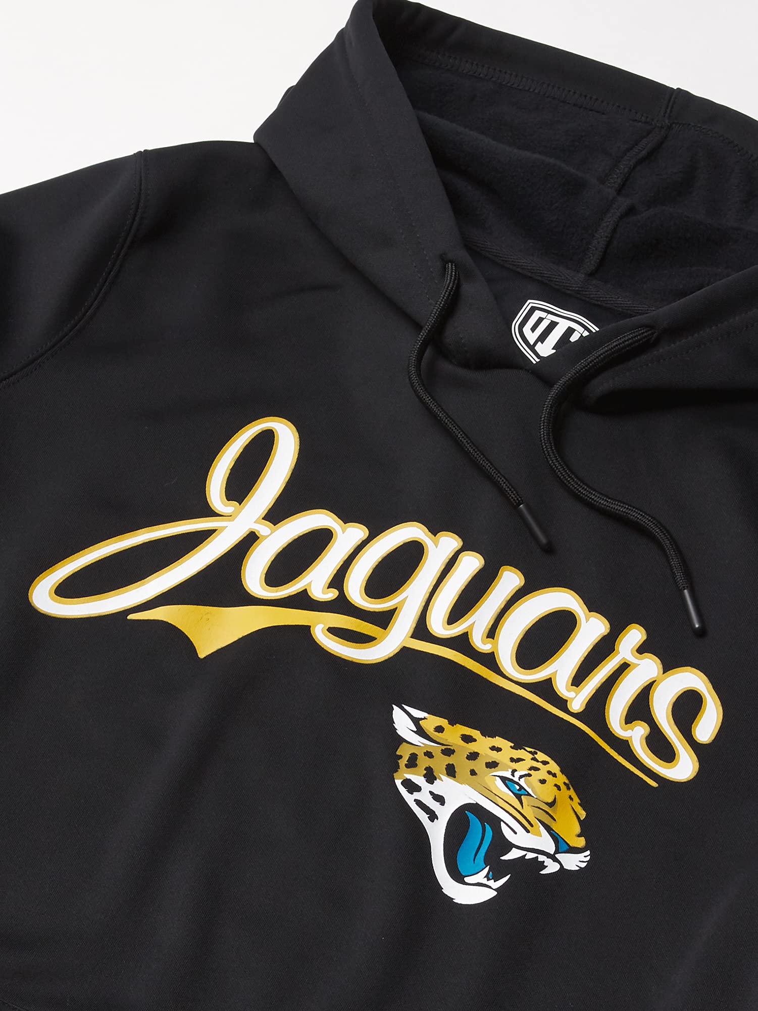 OTS NFL Los Angeles Chargers Women's Poly Fleece Hoodie Pullover, Scripty, X-Large