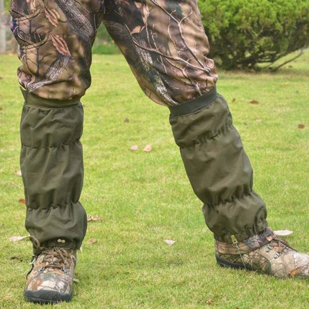 Polainas de serpiente, protección contra mordeduras de serpiente para piernas inferiores, senderismo al aire libre, caza, de nieve, botas impermeables para polainas para hombres y mujeres,