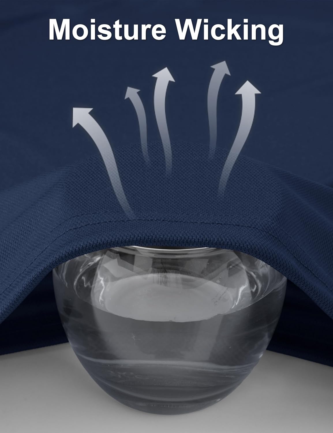 MAGCOMSEN 3 Pack Mens Polo Shirts Short Sleeve Athletic Performance Collared Shirt Moisture Wicking Casual Golf Polos - Image 3