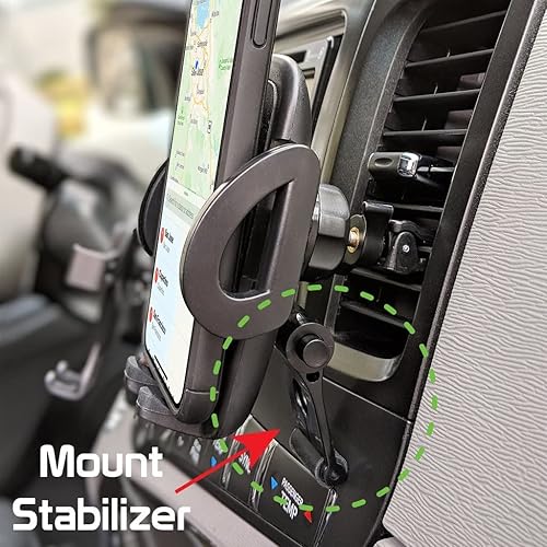 Miniatura 2 de Full 360 Multi Mount funciona para Xiaomi Poco X3 Pro y el soporte para coche es totalmente ajustable, portátil, duradero de hasta 3.5 pulgadas de