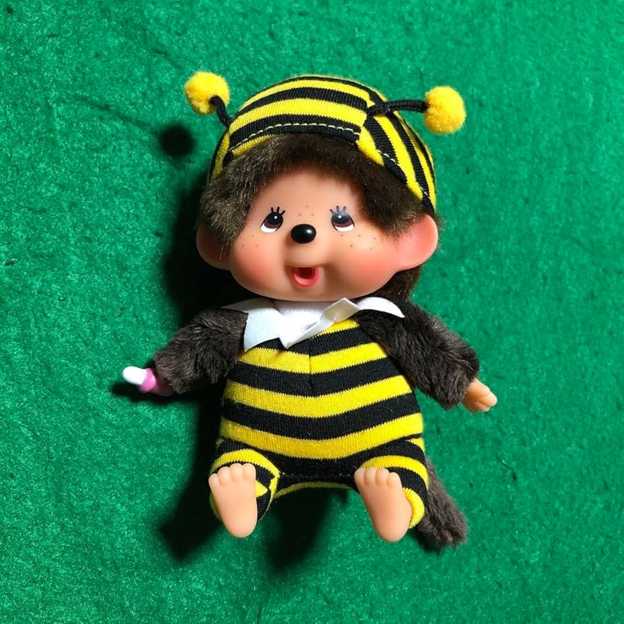 顔でか モンチッチ 東京 メイド キーホルダー　頬キズあり 780490 顔でか モンチッチ 東京 メイド キーホルダー ピンク 左頬シミ