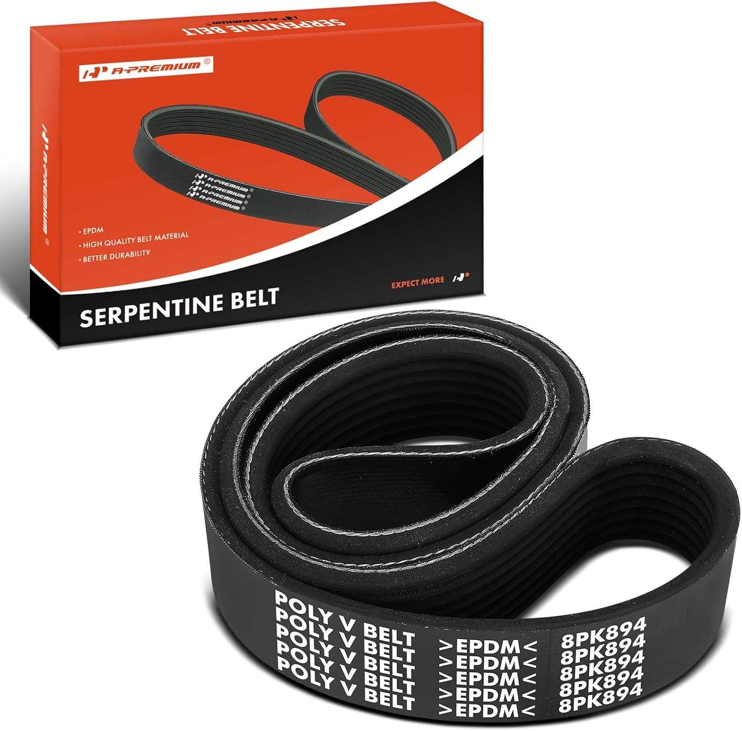 A-Premium Serpentine Belt 35.2 in for Jeep JL Wrangler 2.0L